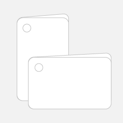 Detailbild für rechteckige Anhänger