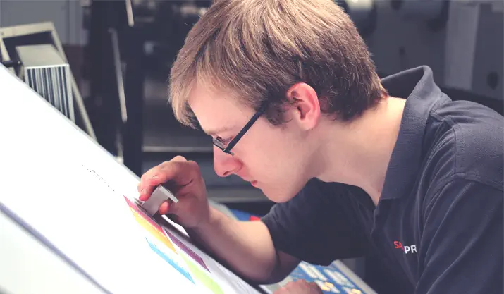 Die Ausbildung zum Medientechnologen Druck bei SAXOPRINT