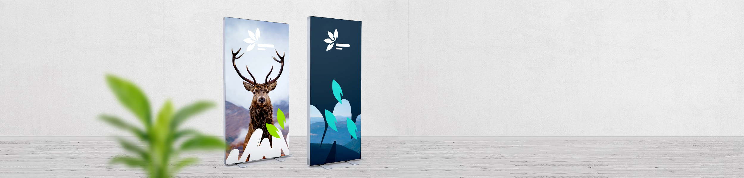 Faltbare LED Leuchtrahmen