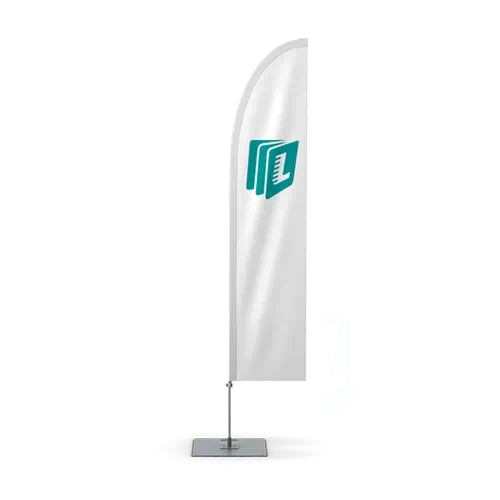 Beachflags gerade Form