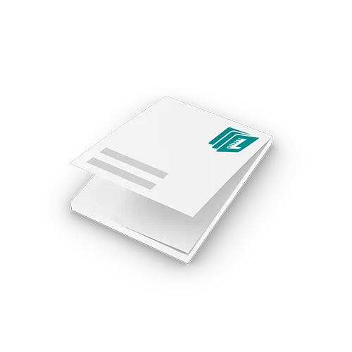 Haftnotizen mit Softcover