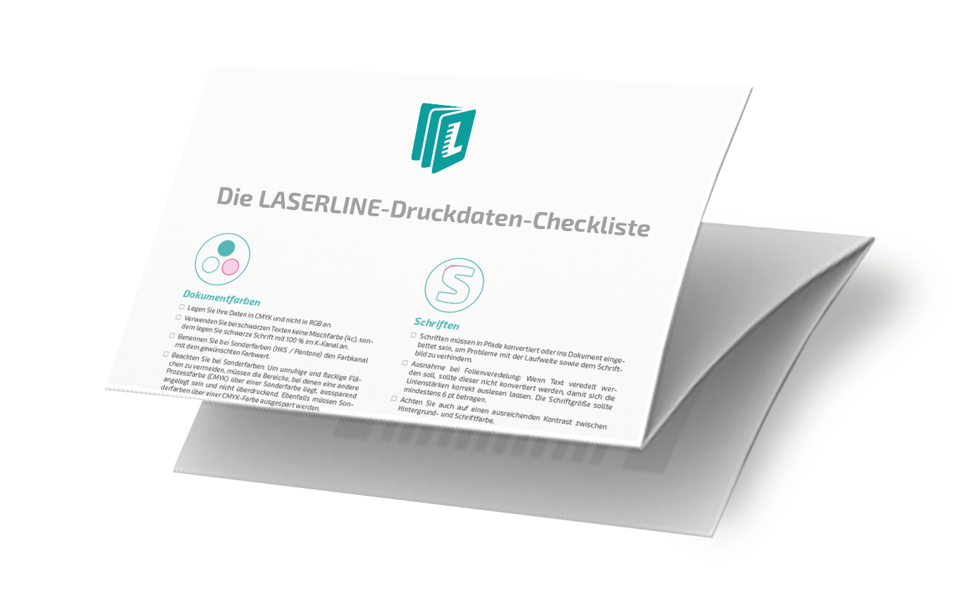 DRUCKDATEN-CHECKLISTE