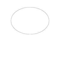 Aufkleber oval